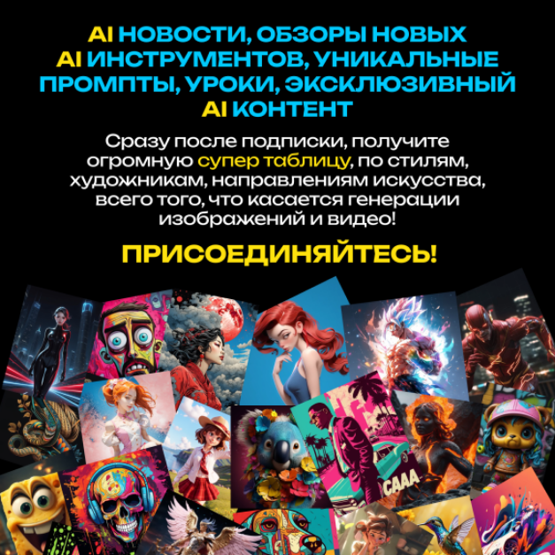Neyrograph - Подписка на контент Искусственный интеллект для творчества и заработка. Декабрь